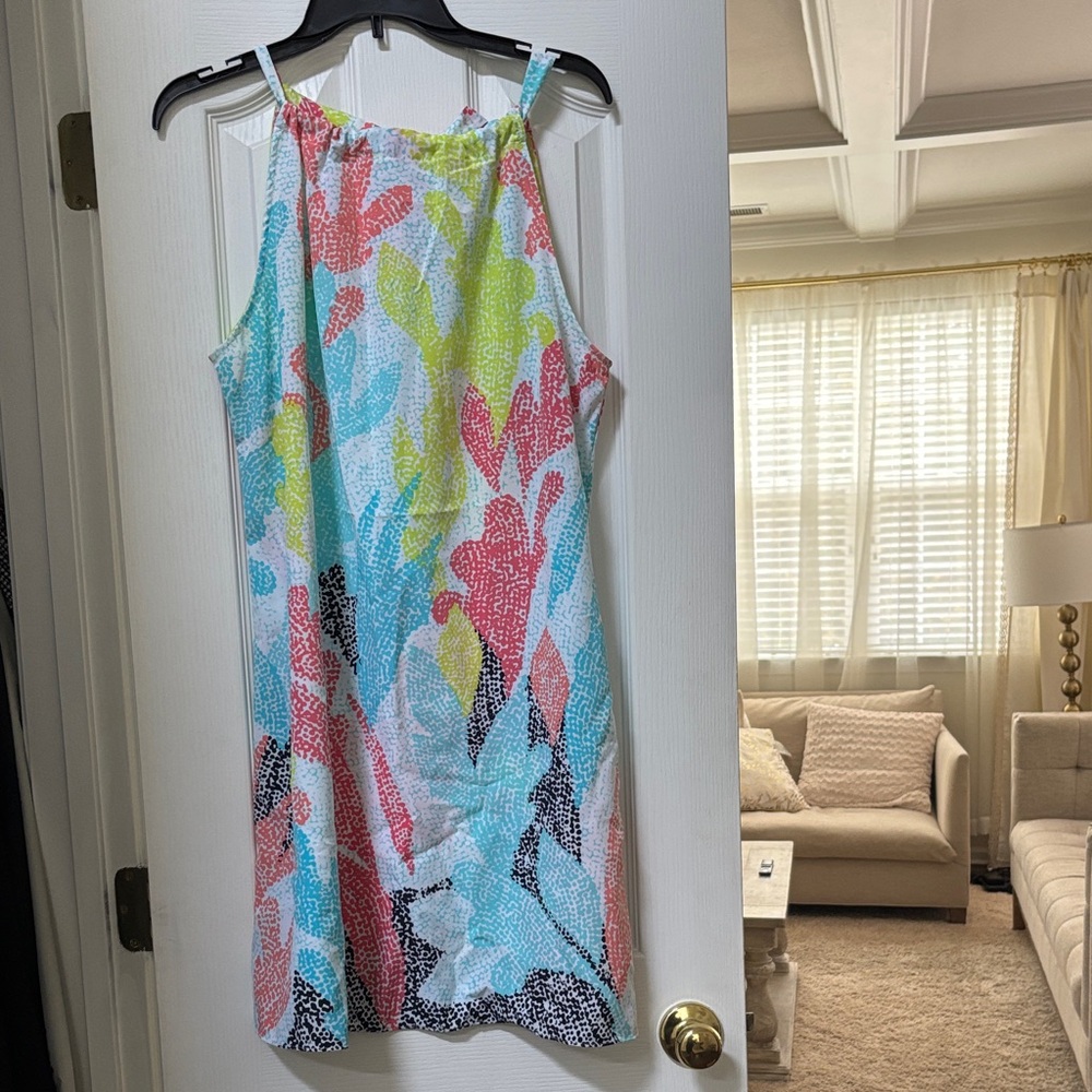 Crown & Ivy Multicolor Sleeveless Mini Dress